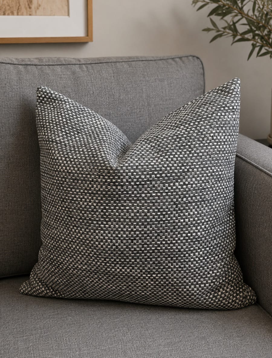 Grey Shades Cushion Cover (Hertex) 60x60cm