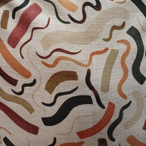 Abstract Echo Scatter Cushion Cover (Hertex Linen-Blend) 60x60cm