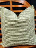 Two-tone Green Checkered Cushion Cover (Hertex) 50x50cm