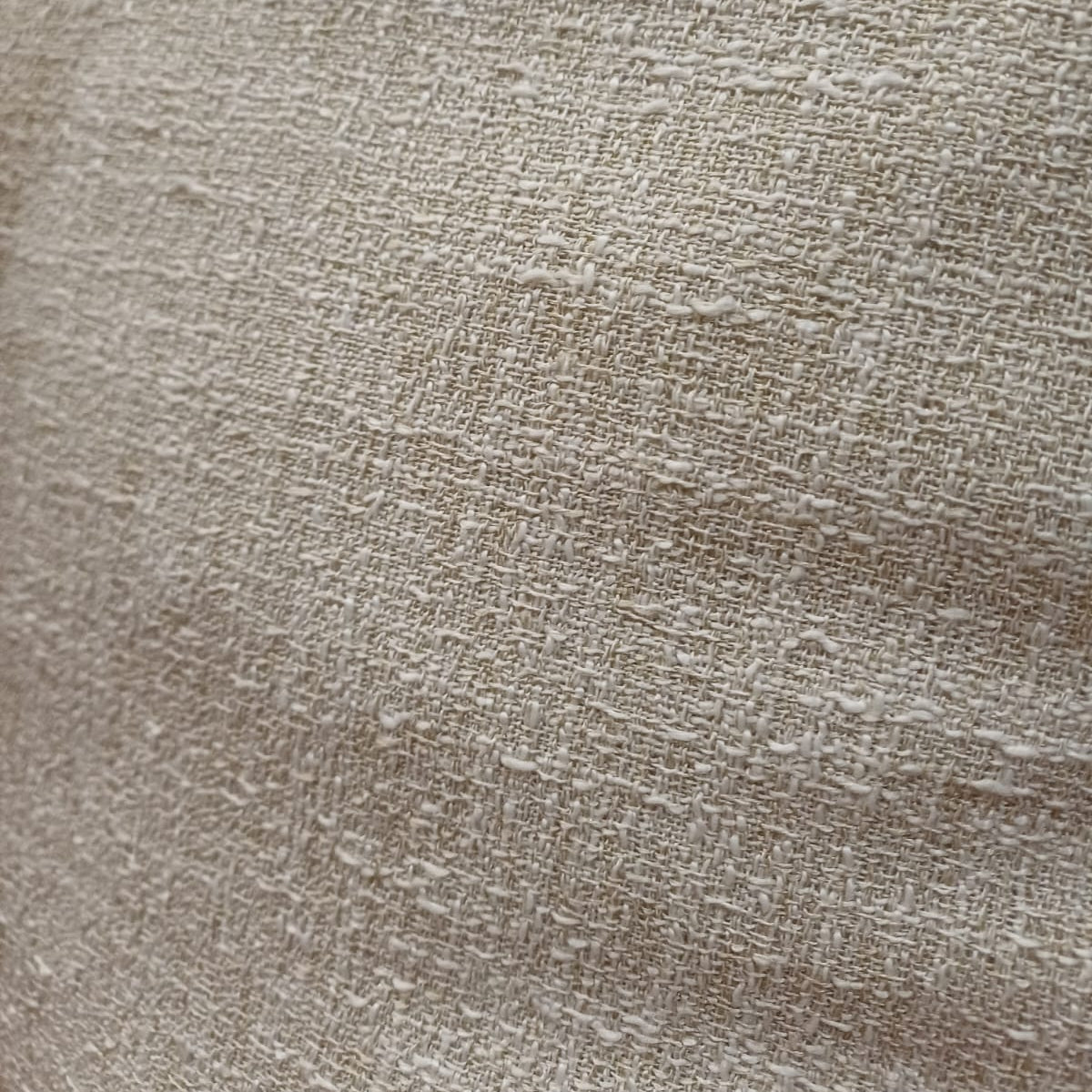 Two-tone Cream Cushion Cover (Hertex) 50x50cm